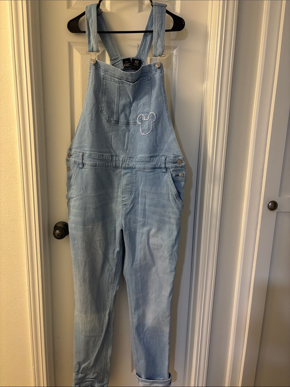 Disney Parks Our Universe Mickey Mouse Denim Overalls – Unisex Medium
